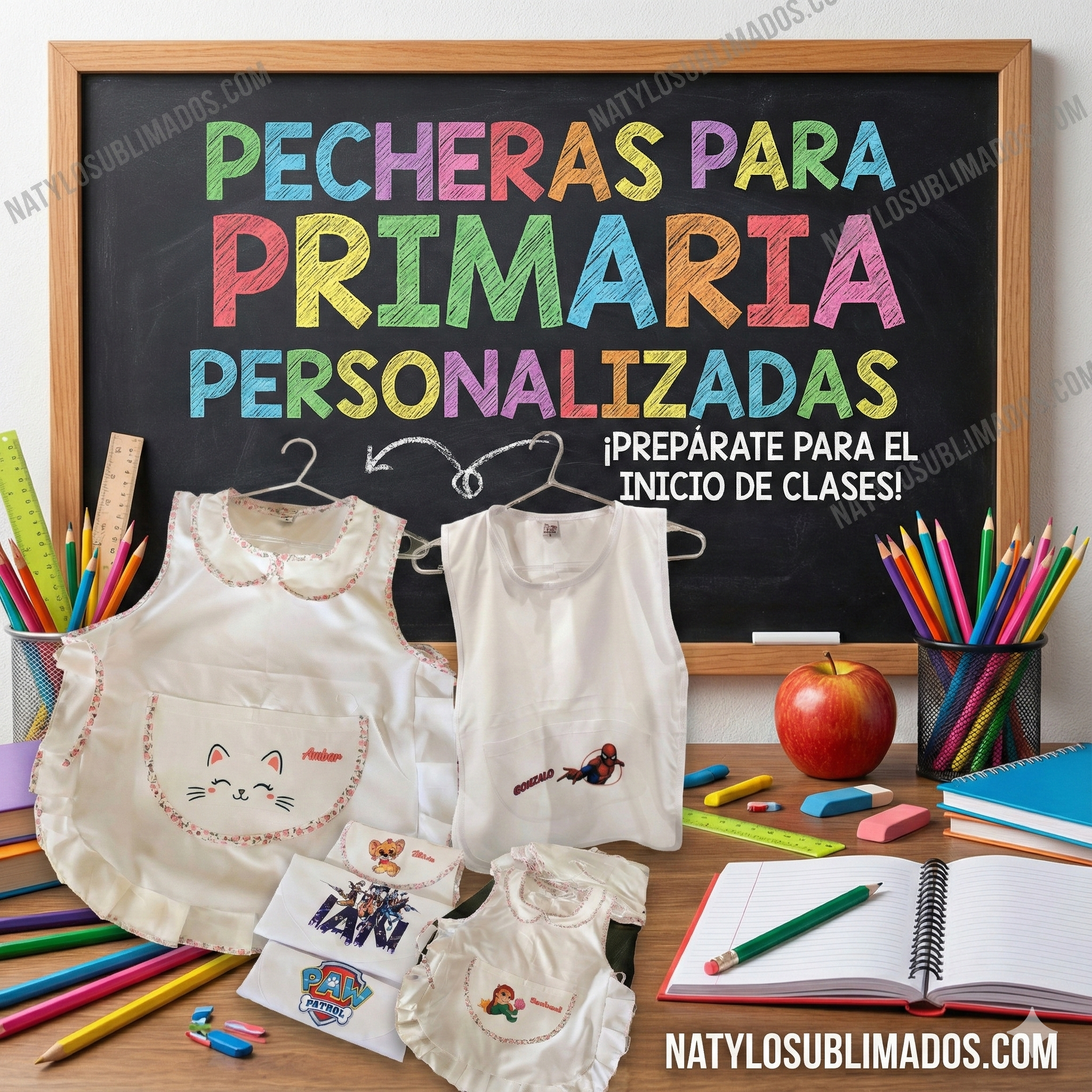 Pechera para Primaria